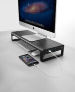 multifunctionele monitor standaard met usb hub voor laptop en computer / cg vaydeer uhr