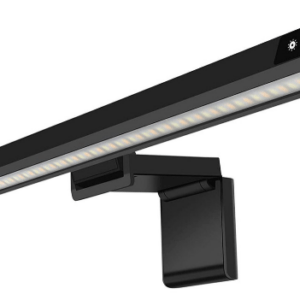 monitor lamp | led lamp computer | zwart | abs + aluminium | usb voeding / cg mk pm0001